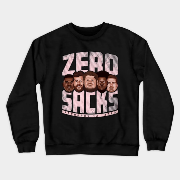 Creed Humphrey Kansas City Zero Sacks Crewneck Sweatshirt by binchudala